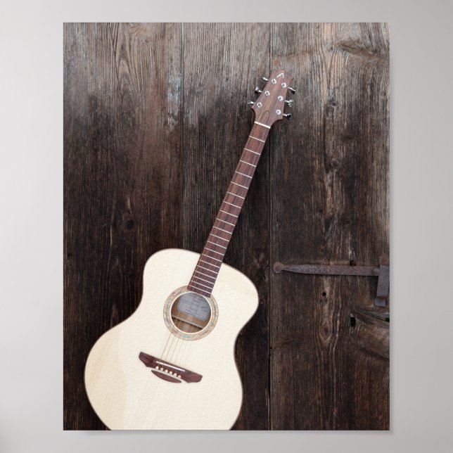 Beautiful Bass Guitar Poster (Front)