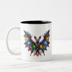 Beautiful Bat Two-Tone Coffee Mug