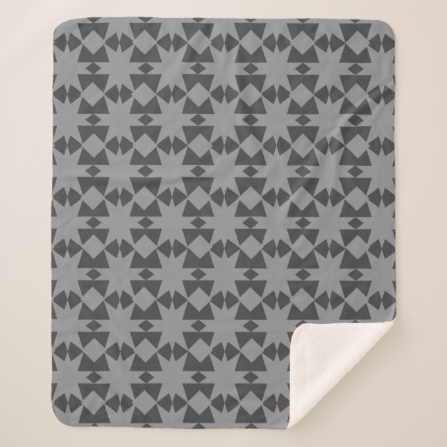 Beautiful batik pattern drawing techniques that us sherpa blanket (Front)