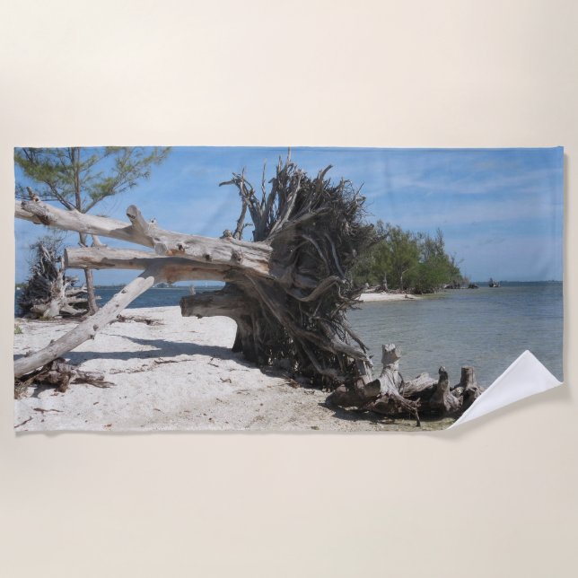 Beautiful Beach Beach Towel (Front)