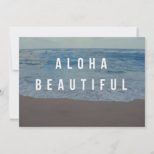 Beautiful Beach Day Notecard