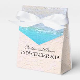 Beautiful Beach/Destination Wedding Personalised Favour Box