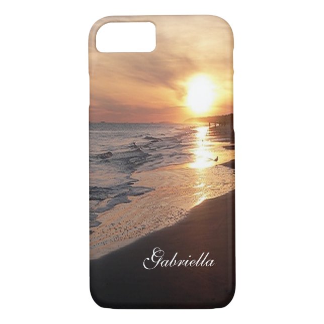 Beautiful Beach iPhone 7 Case (Back)