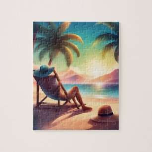 beautiful beach jigsaw puzzle