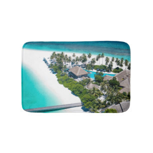 Beautiful Beach Landscape Bath Mat