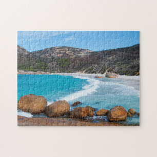 Beautiful beach landscape in Australia, 252 pieces Jigsaw Puzzle