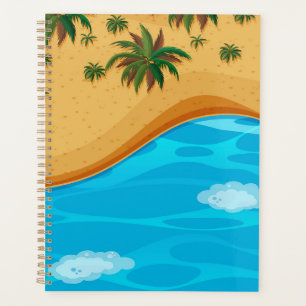 Beautiful Beach Landscape Planner