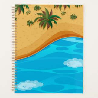 Beautiful Beach Landscape Planner