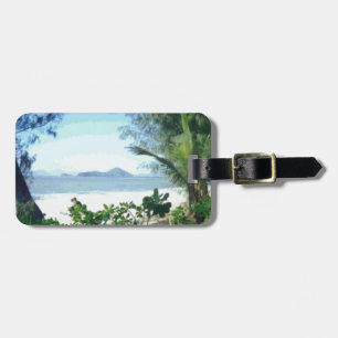 BEAUTIFUL BEACH LUGGAGE TAG