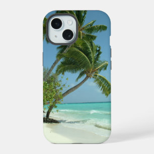 Beautiful Beach, Maldives iPhone 15 Case