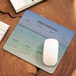 Beautiful Beach Photograph 2024 Calendar Magnet Mouse Mat<br><div class="desc">This beautiful beach 2024 calendar mouse pad features a pretty ocean photograph from the seashore of Destin,  Florida. This monthly calendar image with a gorgeous coastal photo is something your clients will love for their office desk. The weeks start with Sunday.</div>