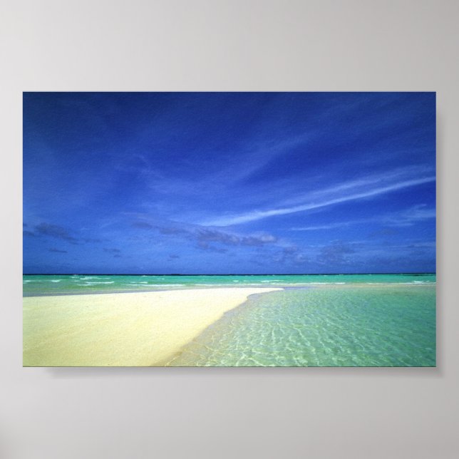 Beautiful Beach Poster (Front)