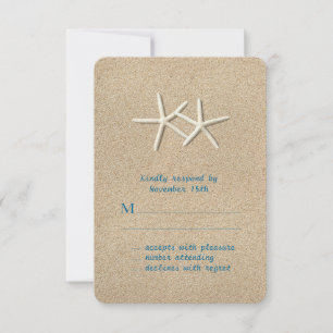 Beautiful Beach RSVP Card