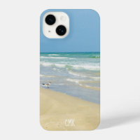 Beautiful Beach Sandpiper Monogram Island Seashore