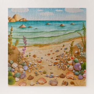 Beautiful Beach/Sea Shore Jigsaw Puzzle