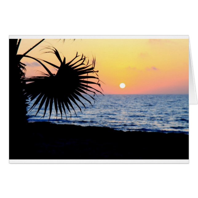 BEAUTIFUL BEACH SUNSET (Front Horizontal)