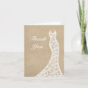 Beautiful Beach Thank You Card White
