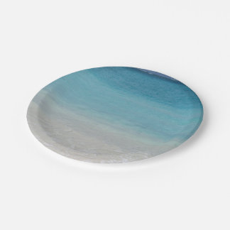 Beautiful Beach | Turks and Caicos Photo Paper Plate
