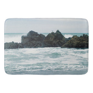 Beautiful beach view...... bath mat
