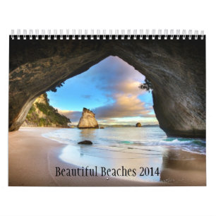Beautiful Beaches 2014 Calendar Beach Scenes