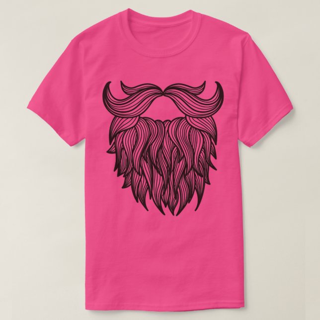 Beautiful beard T-Shirt (Design Front)