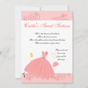 Beautiful, Beautiful Dress Invitation
