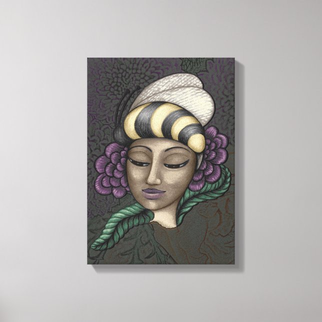 Beautiful Beekeeper Canvas Print (Front)