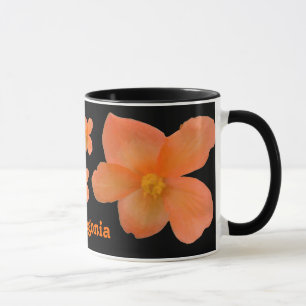 Beautiful Begonia Customisable Mug