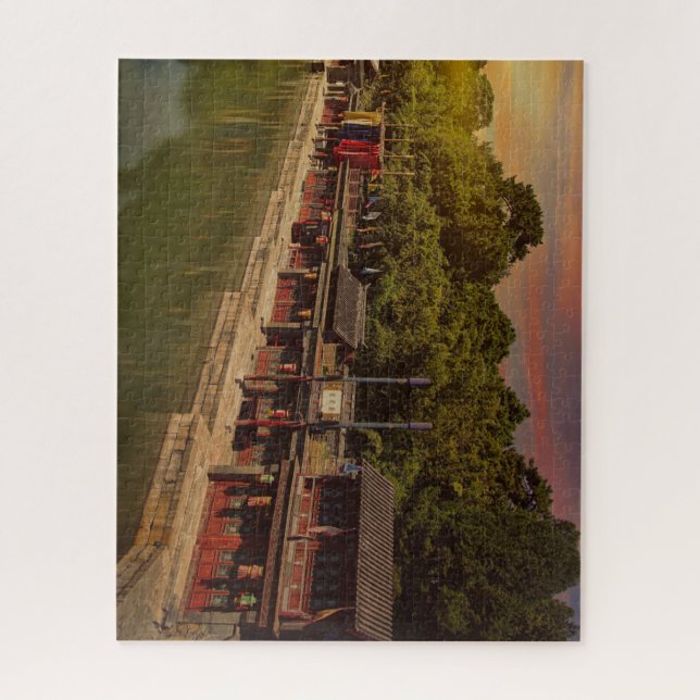 Beautiful Beijing Summer Palace at Sunset Jigsaw Puzzle (Vertical)