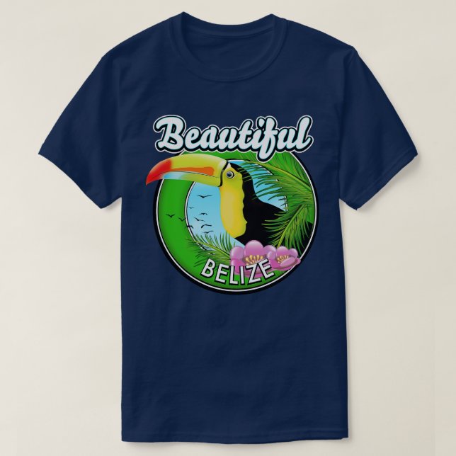 Beautiful Belise retro toucan T-Shirt (Design Front)