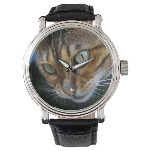 Beautiful Bengal Cat Watch (Front)