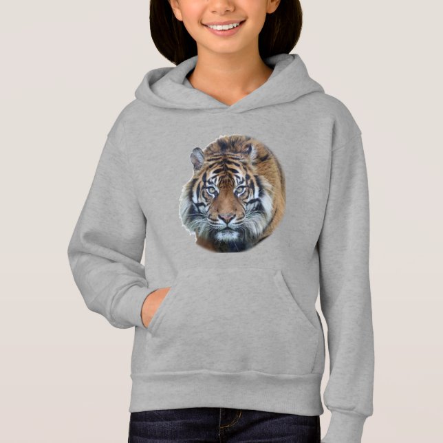 Beautiful Bengal Tiger Face Photo (Front)