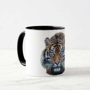 Beautiful Bengal Tiger Face Photo Mug