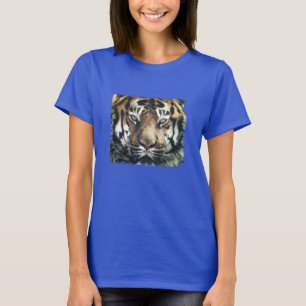 Beautiful Bengal Tiger Face Photo T-Shirt