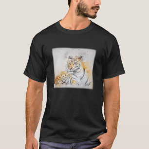 Beautiful Bengal Tiger Painting T-Shirt
