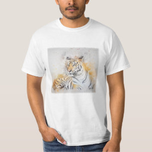 Beautiful Bengal Tiger Painting T-Shirt