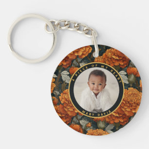 Beautiful Best Gifts For Mum Custom Carnation Key Ring