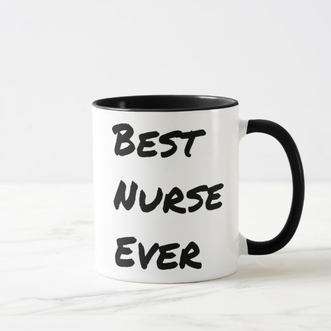 Beautiful Best Nurse Ever Mug (Right)