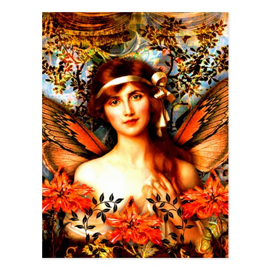 Beautiful Best Selling Fairy Art Postcard