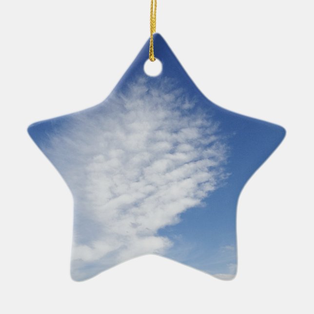 Beautiful, big  cloud ceramic tree decoration (Front)