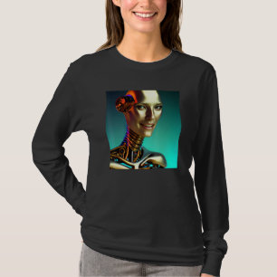 Beautiful Bio Mechanical Robot Dream Girlfriend  C T-Shirt