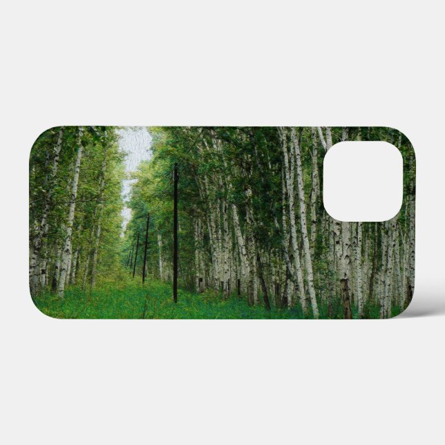 Beautiful Birch Tree Forest Case-Mate iPhone Case (Back (Horizontal))