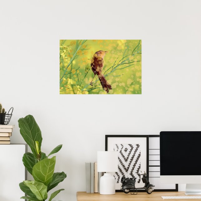 Beautiful Bird Poster (Home Office)