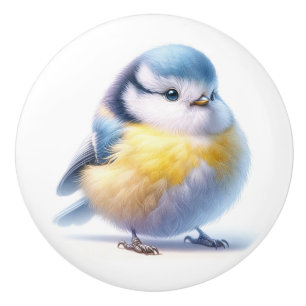 Beautiful Birds Ceramic Knob