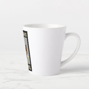 Beautiful birds combination flying latte mug