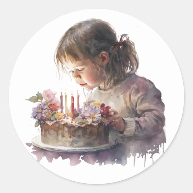 Beautiful Birthday Stickers (Front)