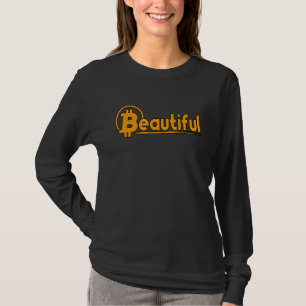 Beautiful Bitcoin Trading Crypto Blockchain 1 T-Shirt
