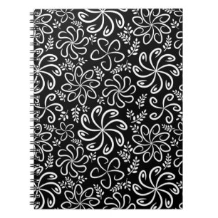 Beautiful black and white Notebook