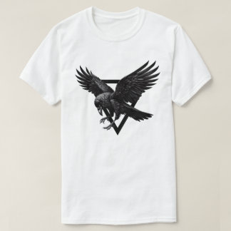 Beautiful Black Crow Raven Bird T-Shirt