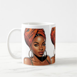 Beautiful Black Girl Mug